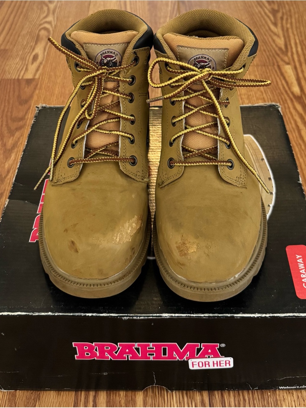 Brahma For Her "Caraway II" Steel Toe Work Boots